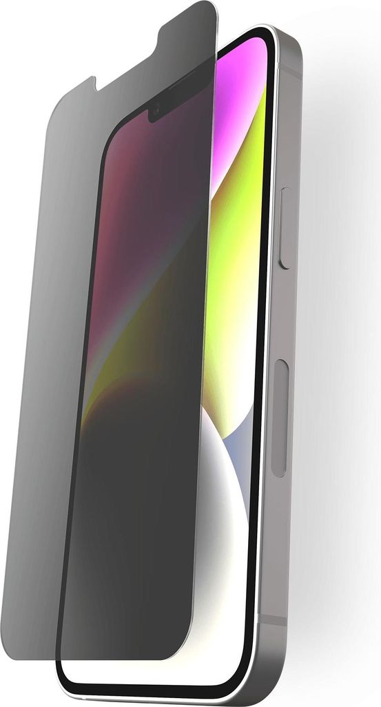 BodyGuardz PRTX Privacy Displayschutz iPhone 13 mini – Verdeckt Bildschirm bei seitlicher Betrachtung – Einfache Installation – Elektro-platt...