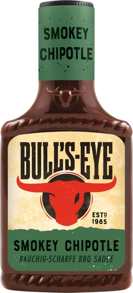 Bulls Eye Smokey Chipotle è una salsa BBQ affumicata e Immagine del prodotto 