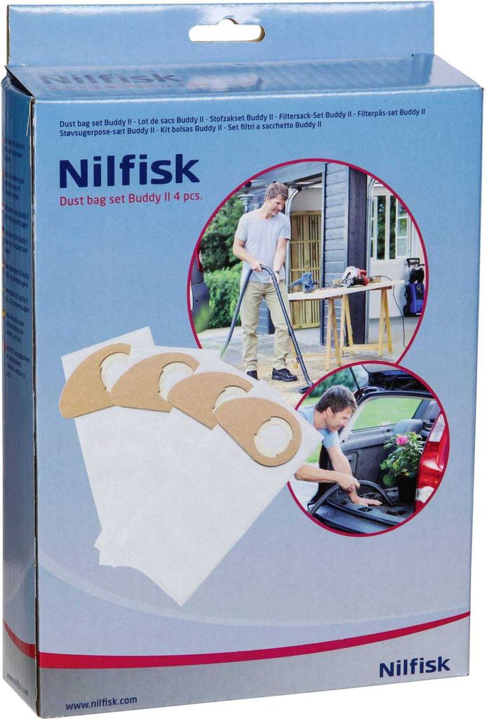 Súprava prachového vrecka Nilfisk pre Buddy II Obrázok produktu 