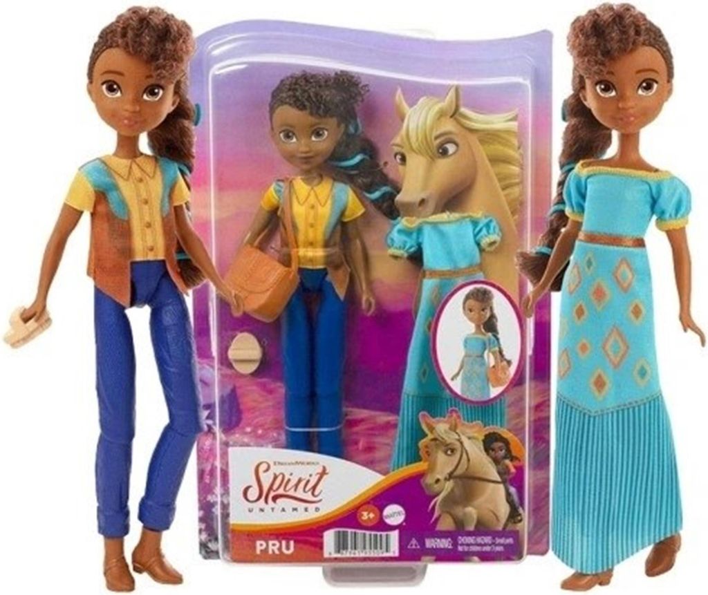 Mattel GXF16; GXF18 - Bambola Spirit Fashion Fun Pru con Immagine del prodotto 