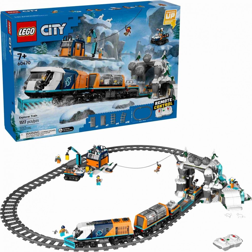 LEGO® CITY 60470 Ekspres polarny dla badaczy Arktyki Zdjęcie produktu 
