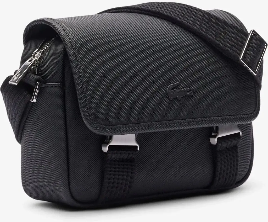 Lacoste Sacoche Men's Classic Homme Noir - Petite Maroquinerie de Luxe