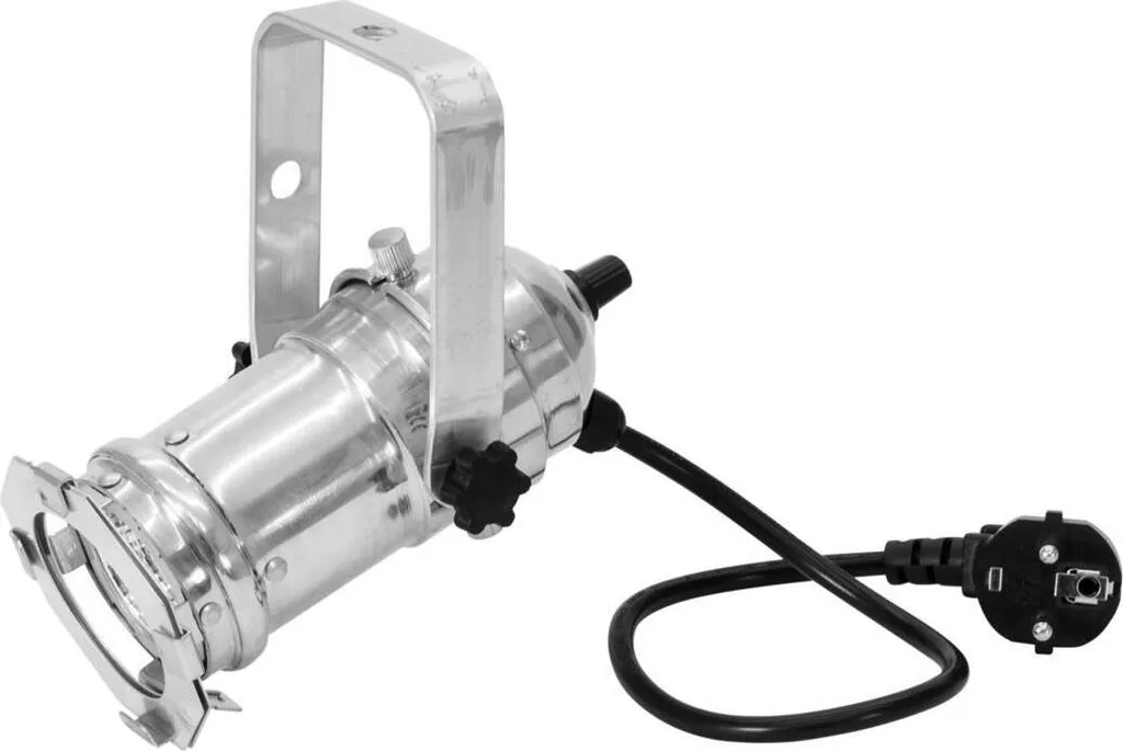 Projecteur Eurolite LED PAR-16 3CT sil avec Technologie LED Basse Conso