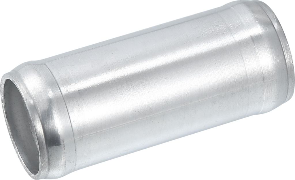 Autoadapter-Verbindungsrohr Universal 32mm 1,26" OD 76mm 2,99" Länge Verbinderrohr Aluminiumlegierung Silberton