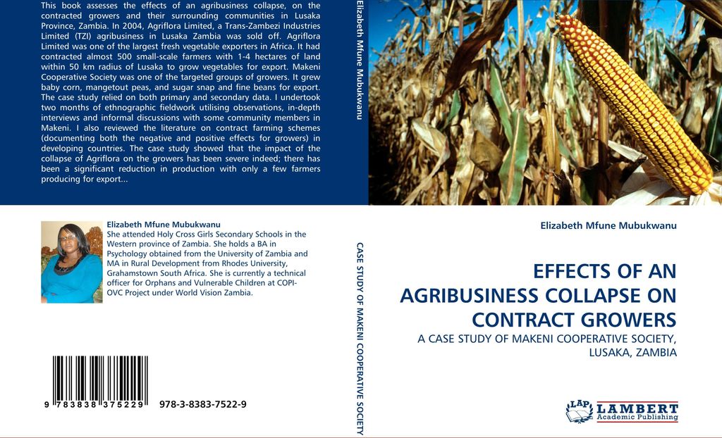 Effects Of An Agribusiness Collapse On Contract Growers