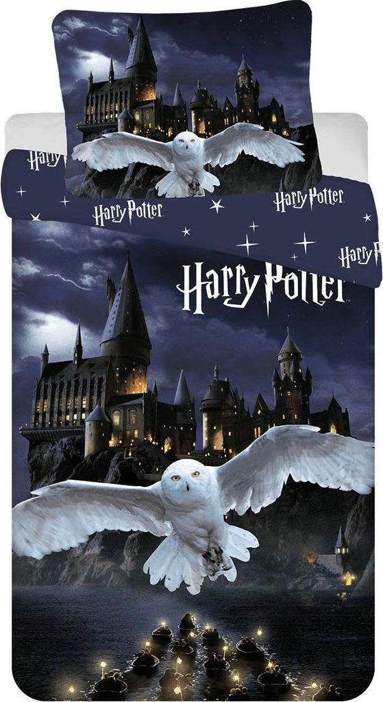 Jerry Fabrics Harry Potter Twin Stone Bettbezug - 140 x 200 cm - 70 x 90 cm - Polyester
