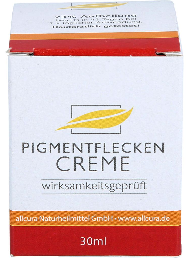 allcura Pigmentflecken Creme, 30 ml Creme Produktbild 