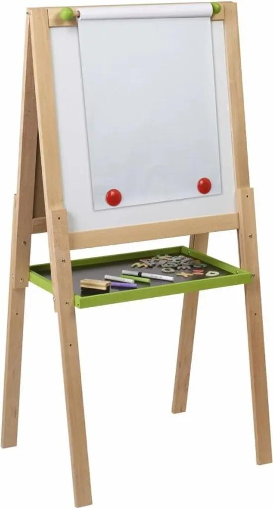 Chevalet enfant, en bois, 61 cm, pour enfant, tableau double face, activité créative, format pratique, style facile à associer | Leroy Merlin