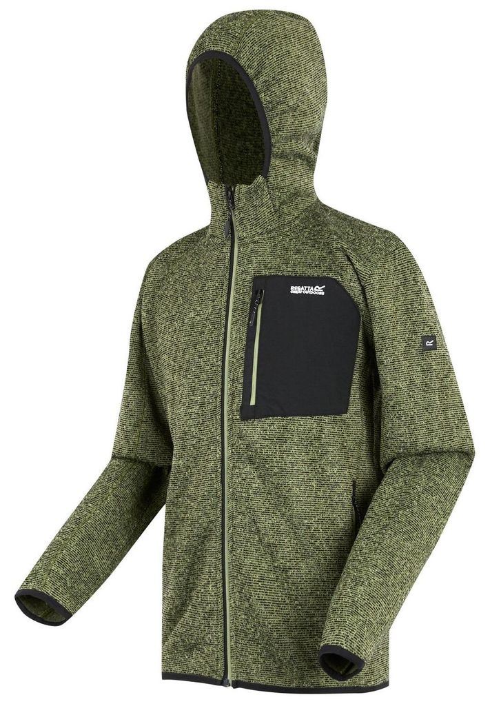 Regatta Newhill Strickfleecejacke Herren mit Kapuze, Produktbild 