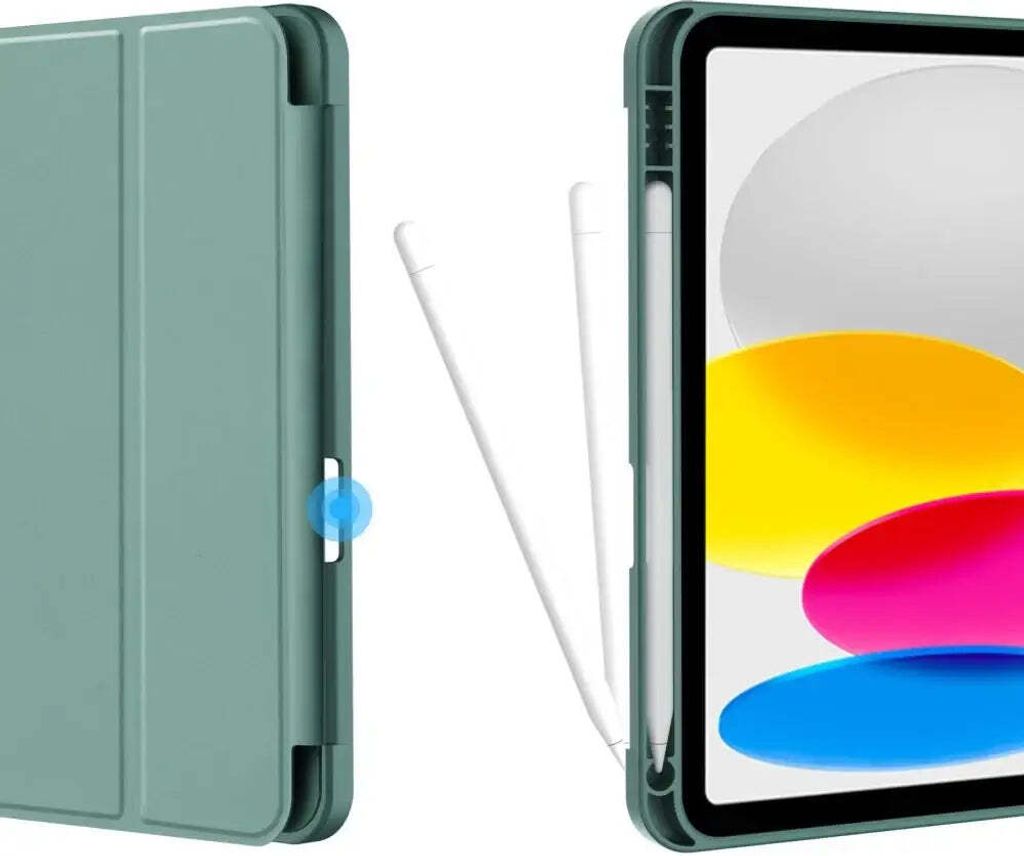 Hlle fr iPad 10.9" 10 gen. 2022, Tech-Protect SC Pen, Grn Produktbild 3
