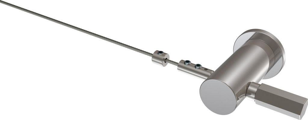 Interdeco Seilspanngarnitur / Seilspanner Chrom, Typ Tavia