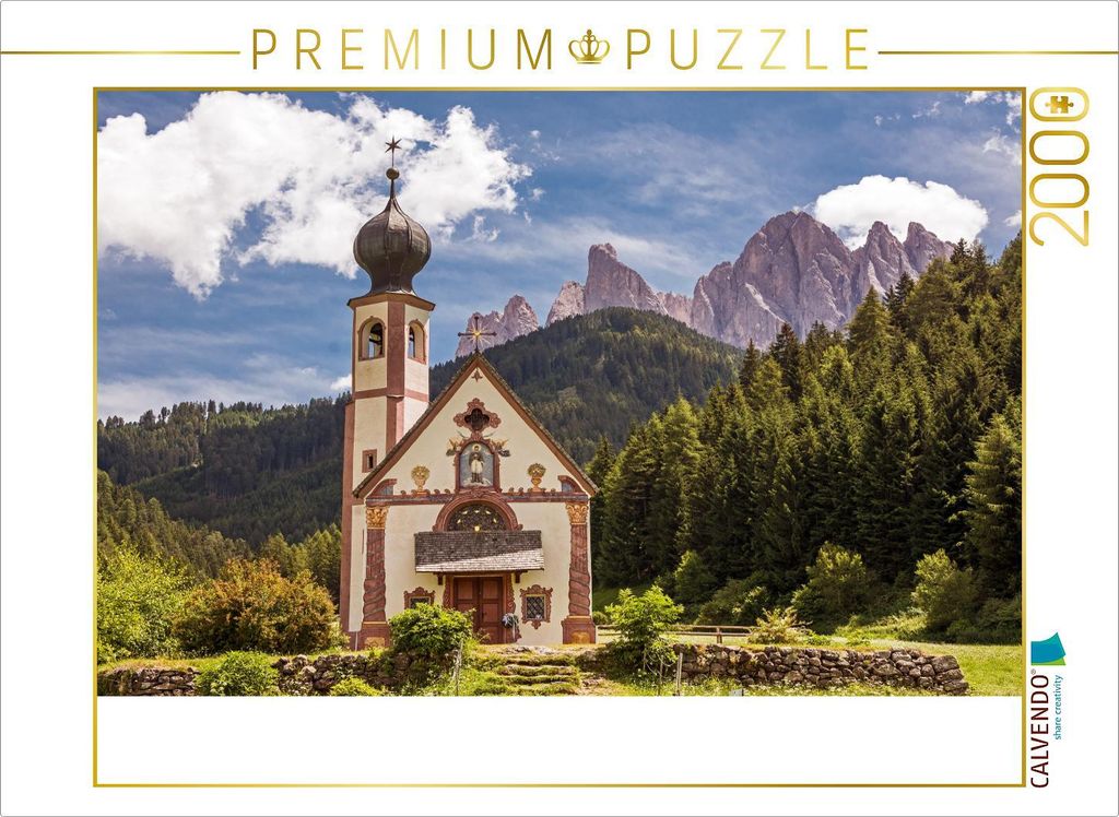 CALVENDO Puzzle Ein Motiv aus dem Kalender Südtirol - Land der Berge und Seen 2000 Teile Puzzle quer | 2000 Teile Lege-Größe 90x67cm Foto-Puzzle...