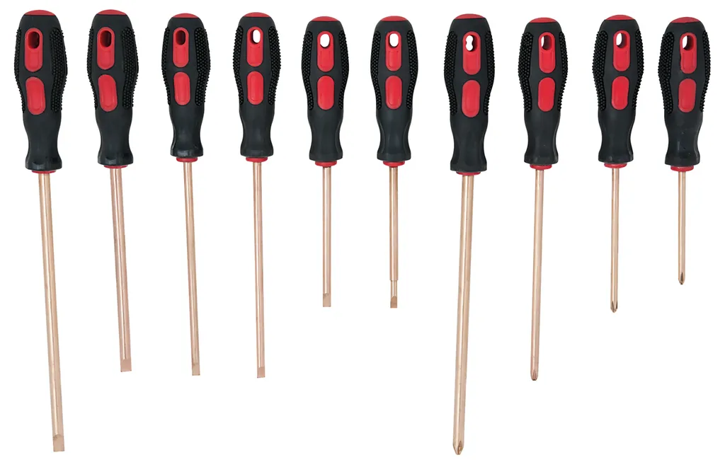 KS TOOLS 962.0807 BERYLLIUMplus Set de Tournevis Amagnétiques 10 pces