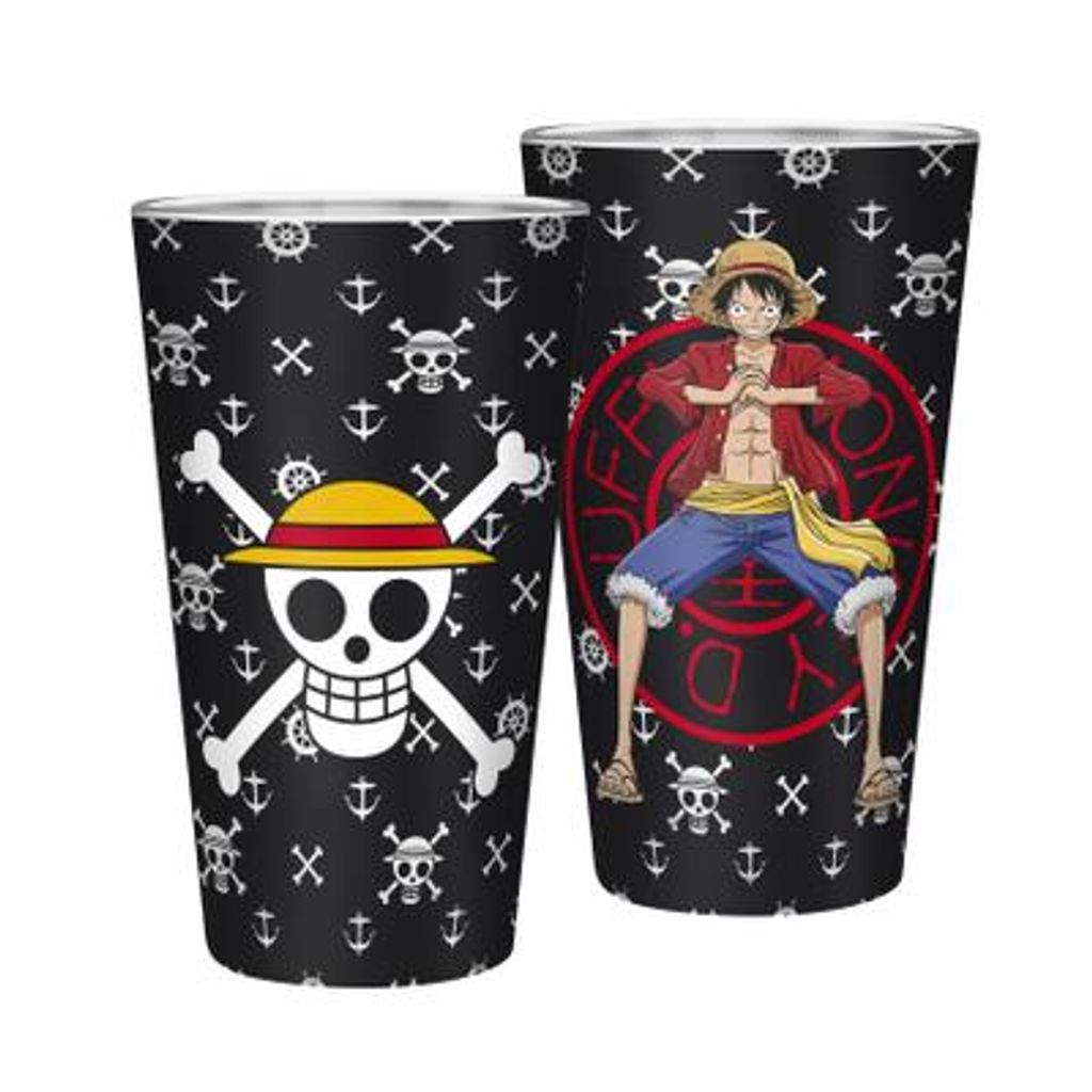 ABYstyle One Piece Luffy XL Glas Produktbild 