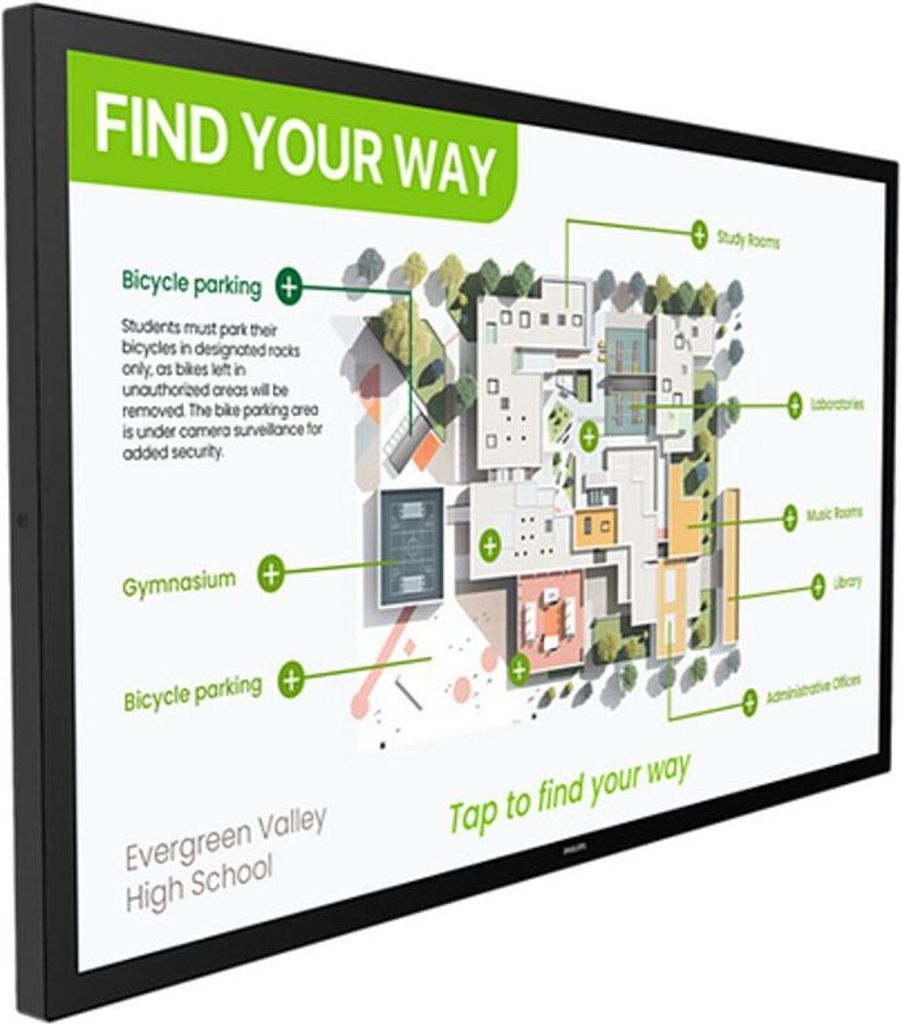 Philips 3000 series 55BDL3751T/00 Display Interattivo Immagine del prodotto 