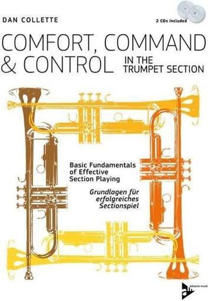 Comfort, Command & Control In The Trumpet Section, 4 Trumpets, w. 2 Audio-CDs