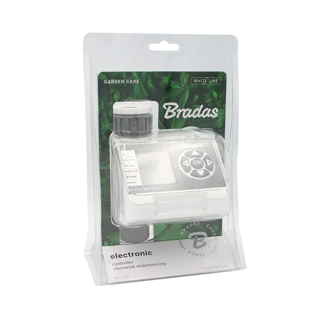 Horloge d'arrosage électronique BRADAS WL-3130 programmable pour jardin - 17