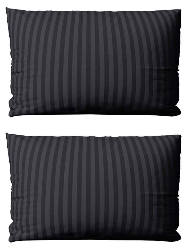 2 teilig Kissenbezüge 40x80 cm Mikrofaser Premium Damast Produktbild 
