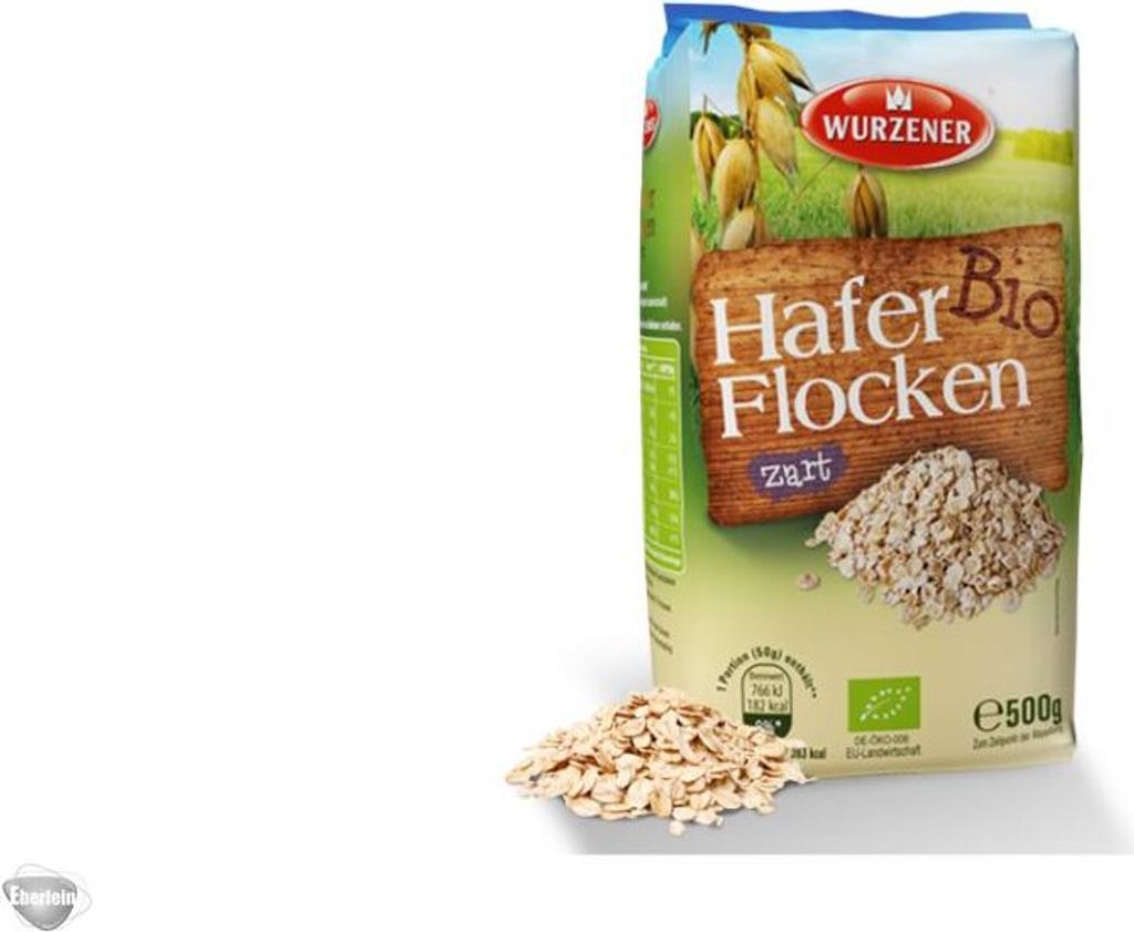 10 x Wurzener  Haferflocken zart (10x500g) Produktbild 