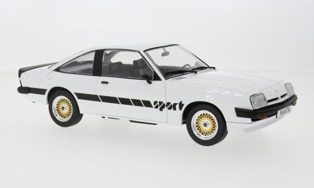 MCG 18237 Opel Manta B Sport 1980 weiß 1:18 Produktbild 