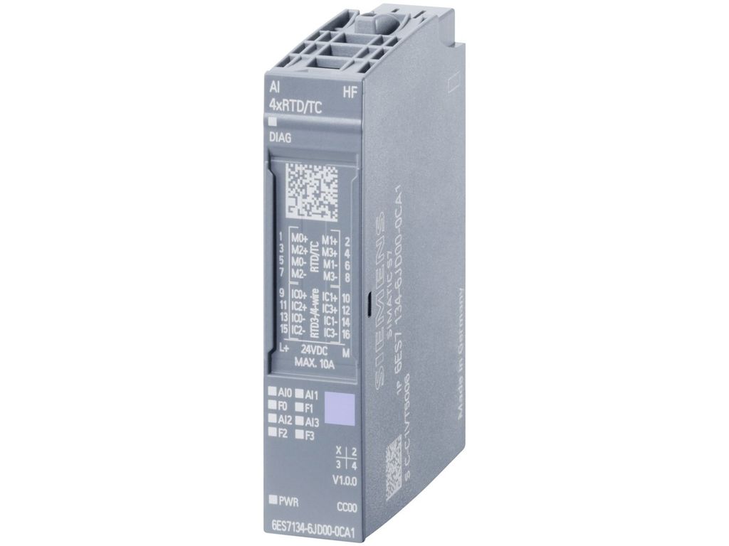Siemens Eingangsmodul 6Es7134-6Jd00-0Ca1 ET 200SP analog Produktbild 