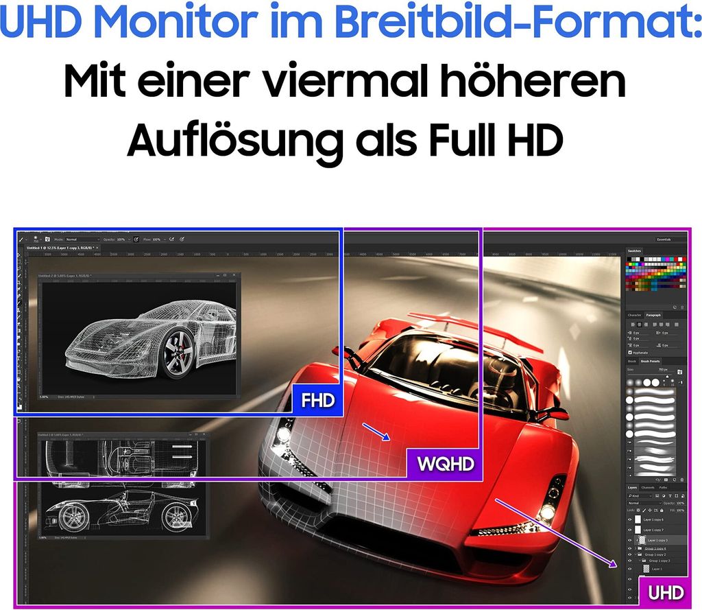 Samsung UJ59, 81,3 cm (32"), 3840 x 2160 Pixel, 4K Ultra Produktbild 28