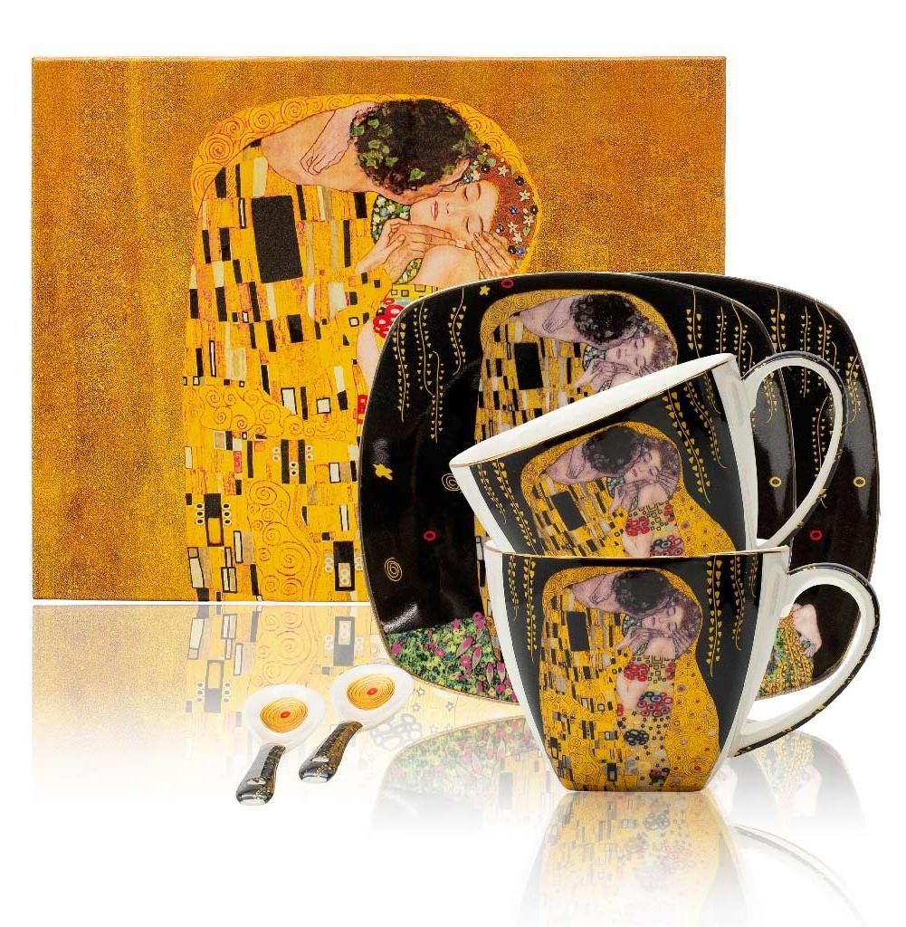 Home Elements Tasses avec soucoupes et cuillères 2 x 250 Image du produit 