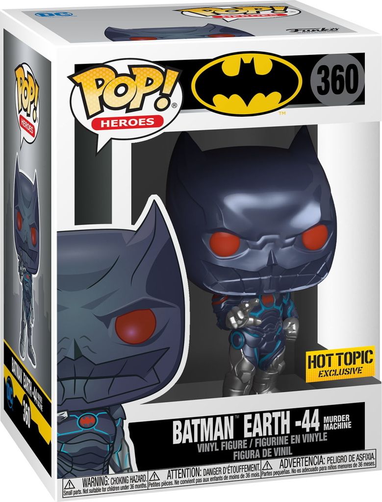 Batman - Batman Earth - 44 Murder Machine 360 Hot Topic Exclusive - Funko Pop! - Vinyl Figur