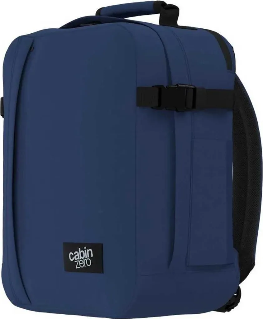 CabinZero Classic Tech 28L Navy : Sac Ultra Léger avec Protection PC - 10