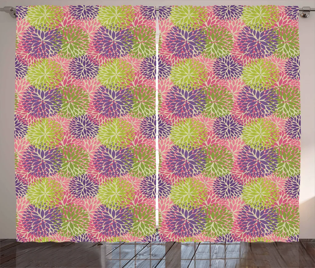 ABAKUHAUS Tenda Rustica Arte da Giardino - Fiori Colorati 280x245 cm