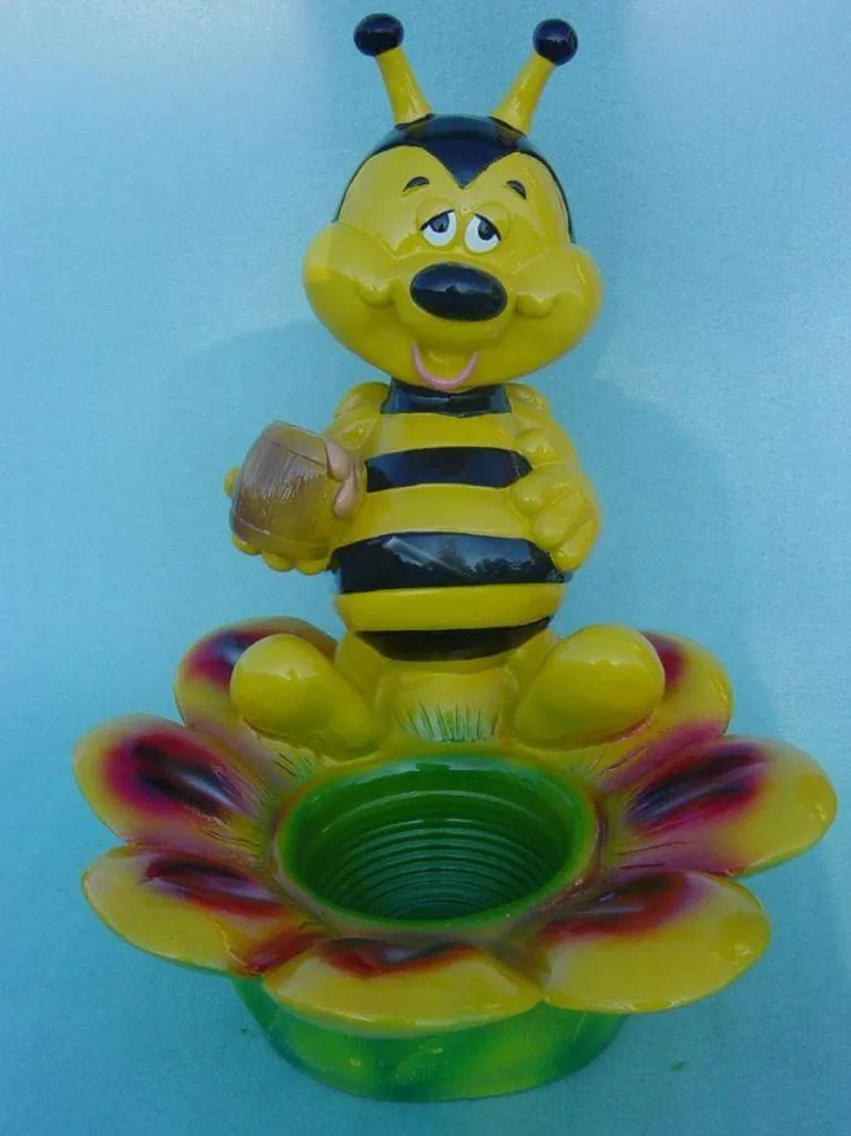 Sculpture Abeille Dorée Figure Décorative Statue Design Moderne C499