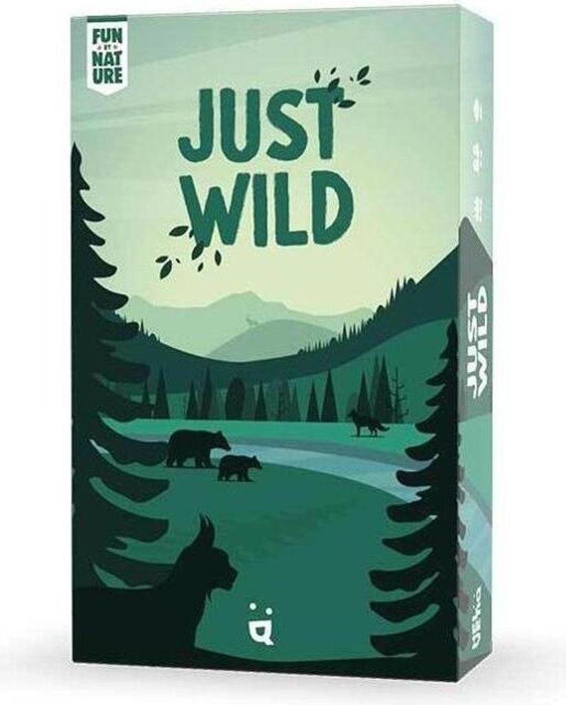 Just Wild Kartenspiel: Strategisches Zählenlernen für Kinder (2-4 Spieler)