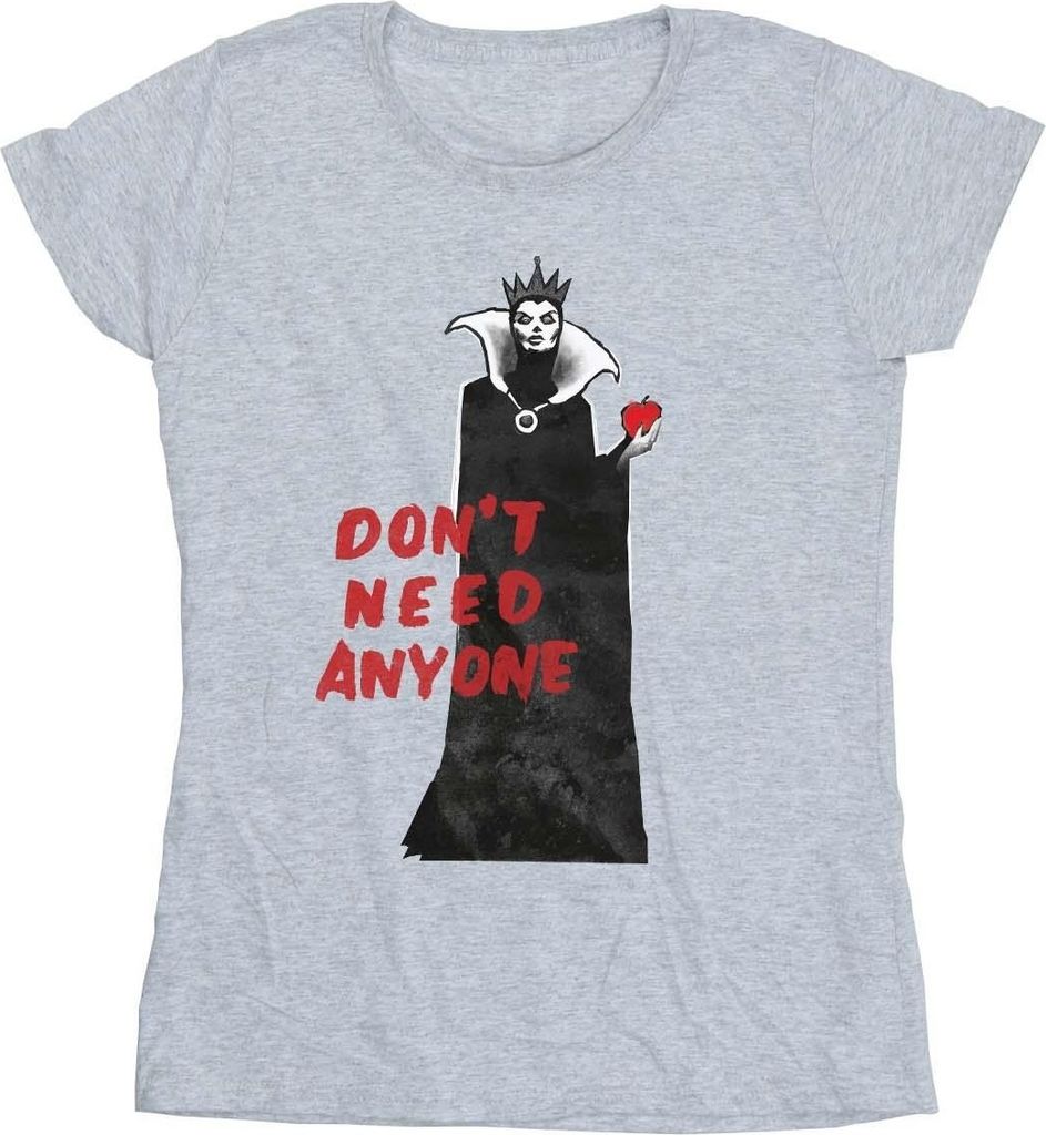 Disney - "Don't Need Anyone" T-Shirt für Damen BI44551 (L) (Grau)