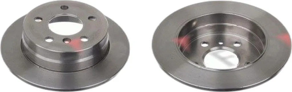Paire de Disques de Frein Arrière Pleins 258mm pour MB Classe A FTE