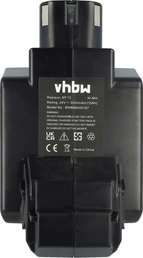 vhbw Akku kompatibel mit Hilti TE 5 A Werkzeug (3000 mAh, Produktbild 
