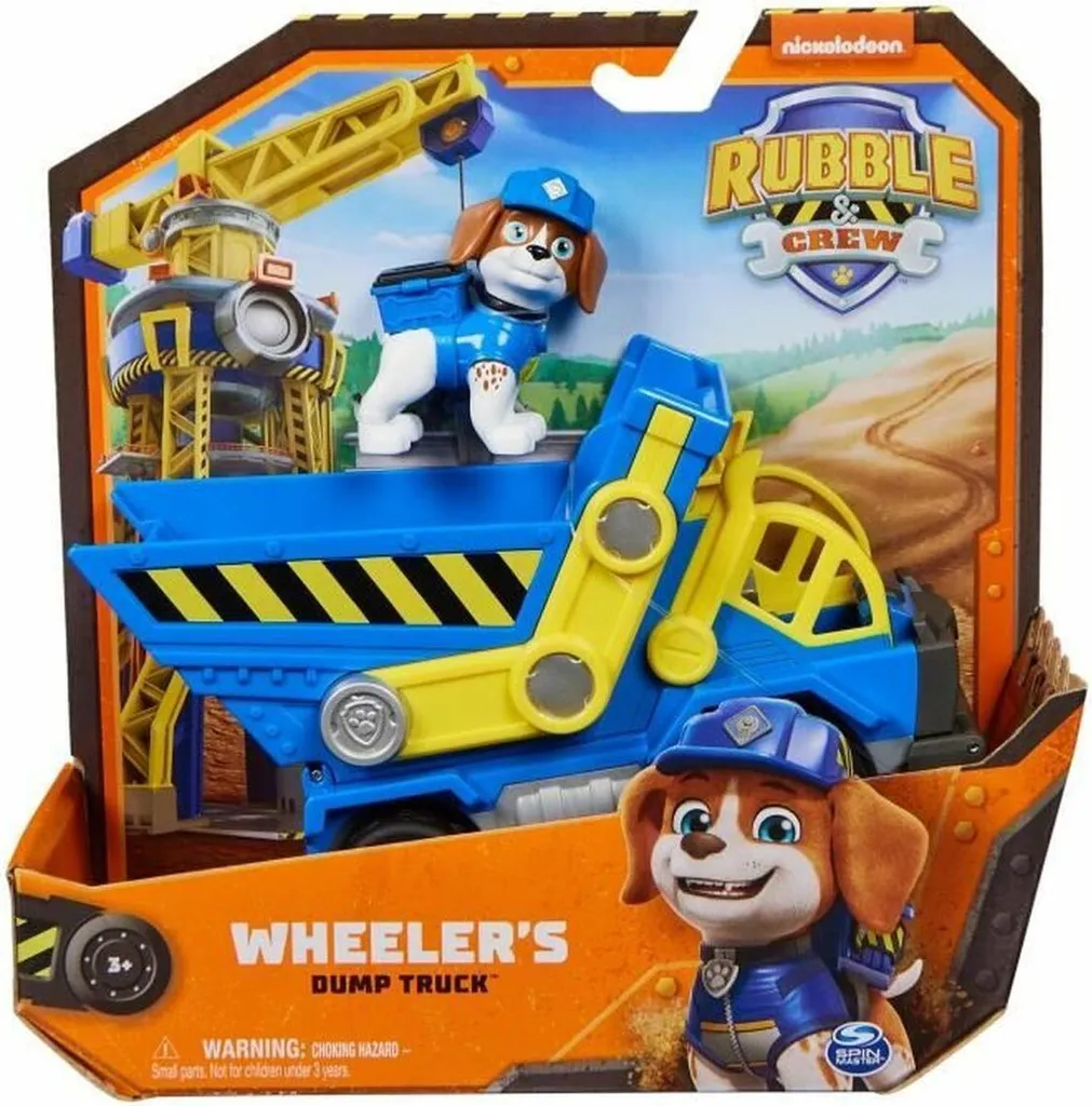 Jouet Camion Benji Ruben & Company Bleu - Figurine et Véhicule Paw Patrol