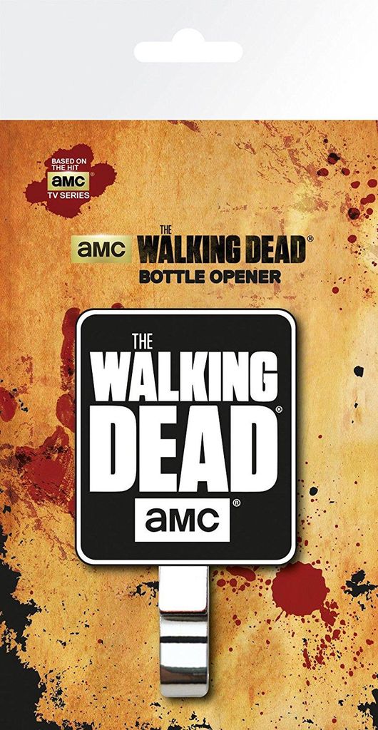 GB Eye - The Walking Dead Flaschenöffner Bieröffner Öffner TWD Serie Fanartikel Zombie Serienmotiv