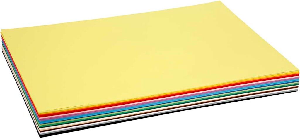 Creativ Company Bastelkarton A2 Farbkarton 180 g 20 Blatt Produktbild 