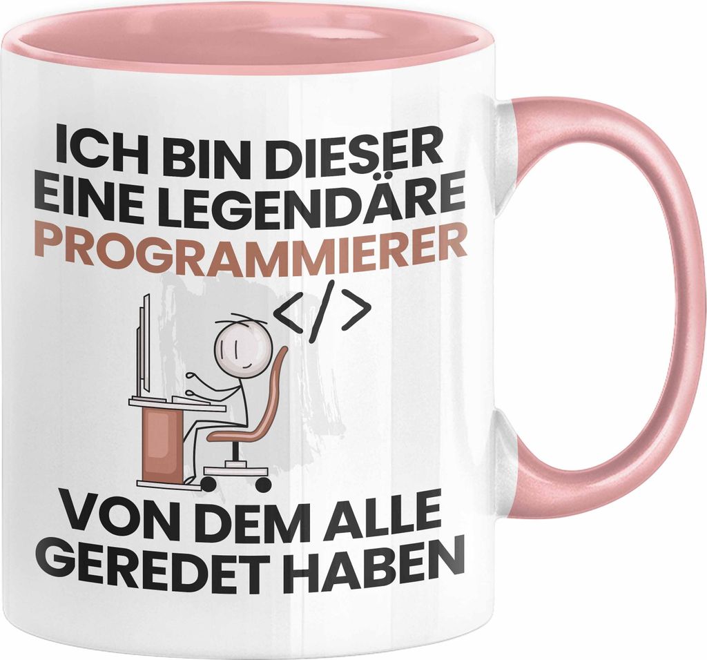 Programmierer Geschenk Tasse Lustige Geschenkidee Geburtstag für Programmierer Ich Bin Dieser Legendäre Programmierer Von Dem Alle Geredet Haben ...