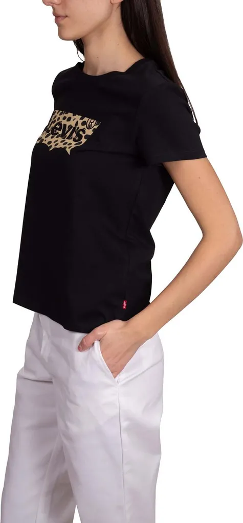 LEVI'S - T-shirt donna con logo leopardato - Taglia M