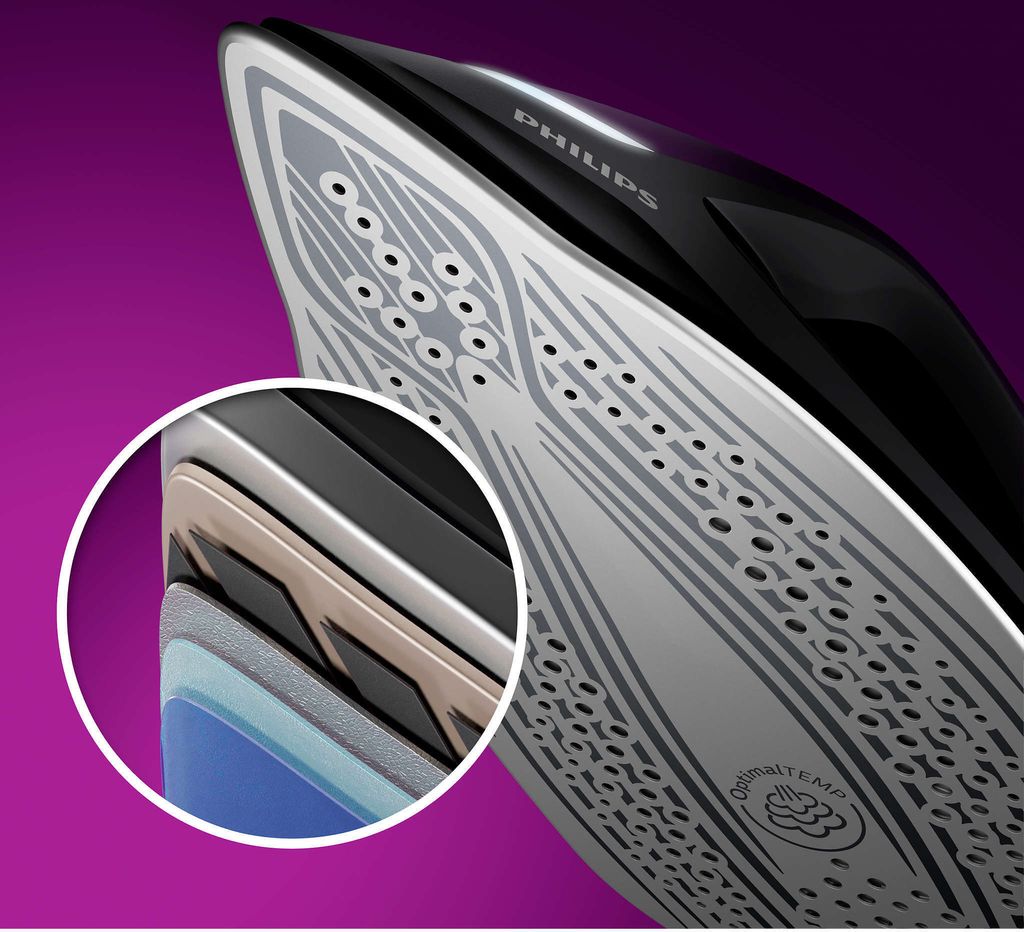 Philips PerfectCare Bügelstation, Keramiksohle, 170 g/min Produktbild 5