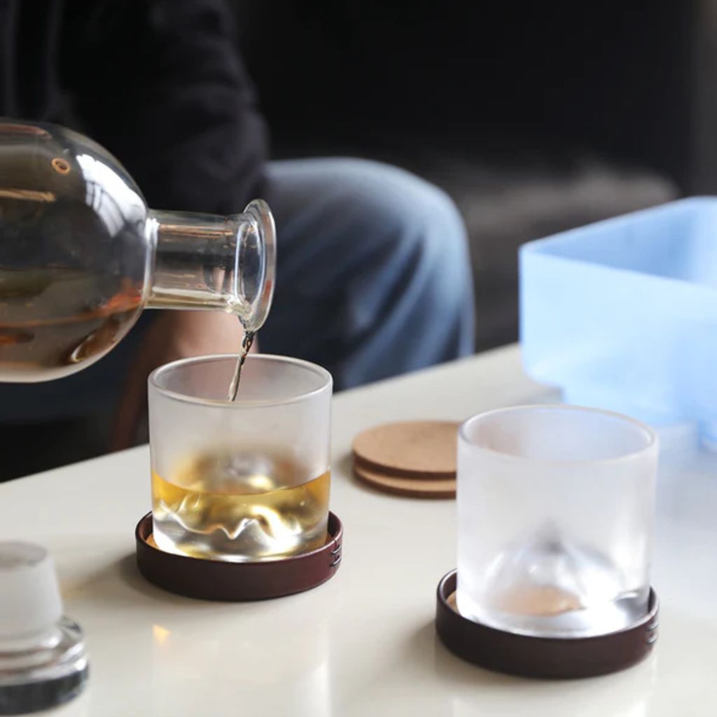 Lune Set Di 6 Bicchieri Da Whisky In Vetro Robusto - Modello 62485, Compatti E Lavabili In Lavastoviglie