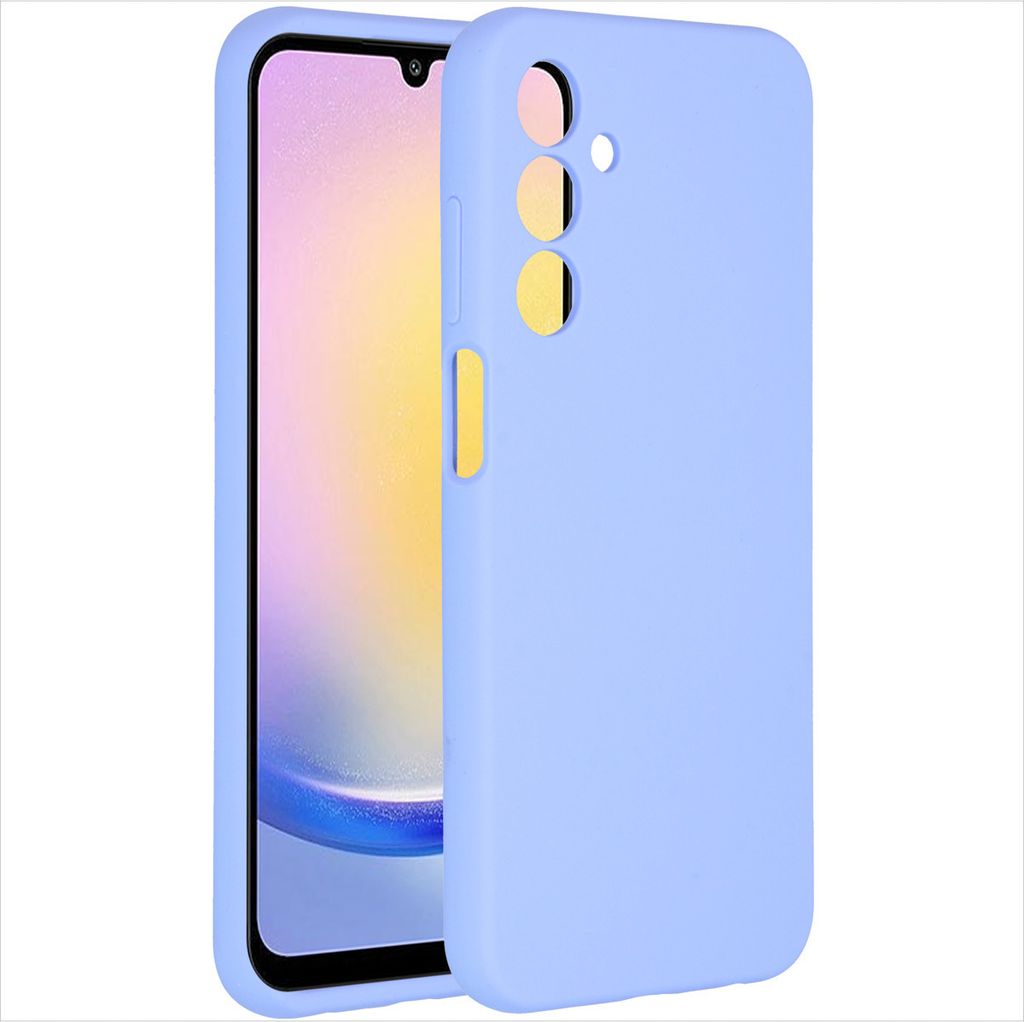 Accezz Liquid Silikoncase Samsung Galaxy A25 (5G) - Violett