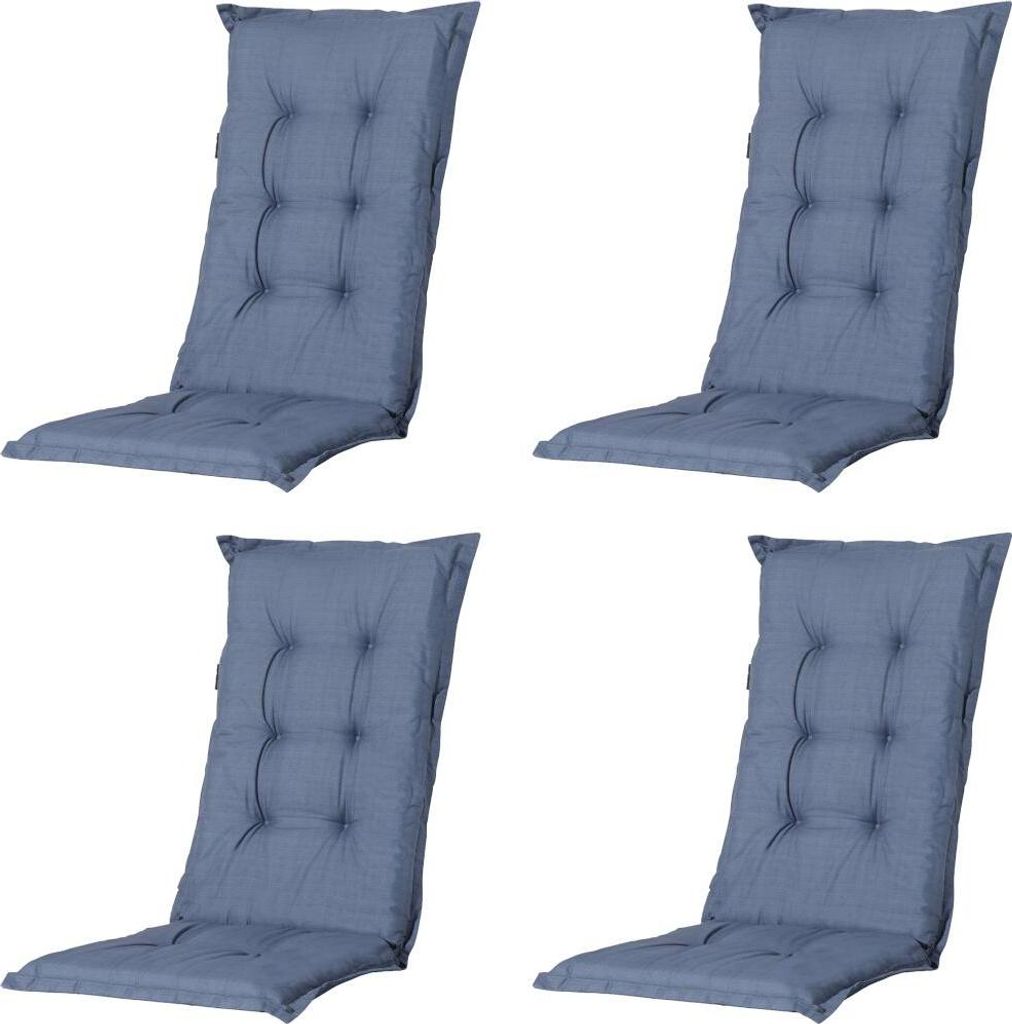 Kissen hoch Basic 4er-Set kobalt ca.123 x 50 cm, 50% Produktbild 