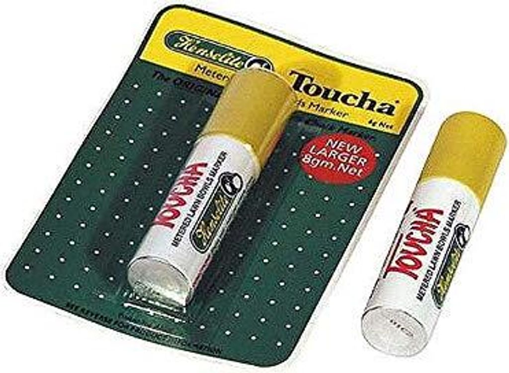 Henselite Kreidespray Bowls Marker weiß - Touchachalk 6 Gramm