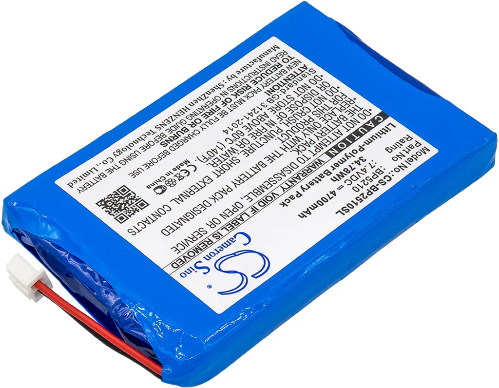 Batterie TECHTEK pour BK Precision 2510 et 2512 remplace BP5210 Li-ion - 2