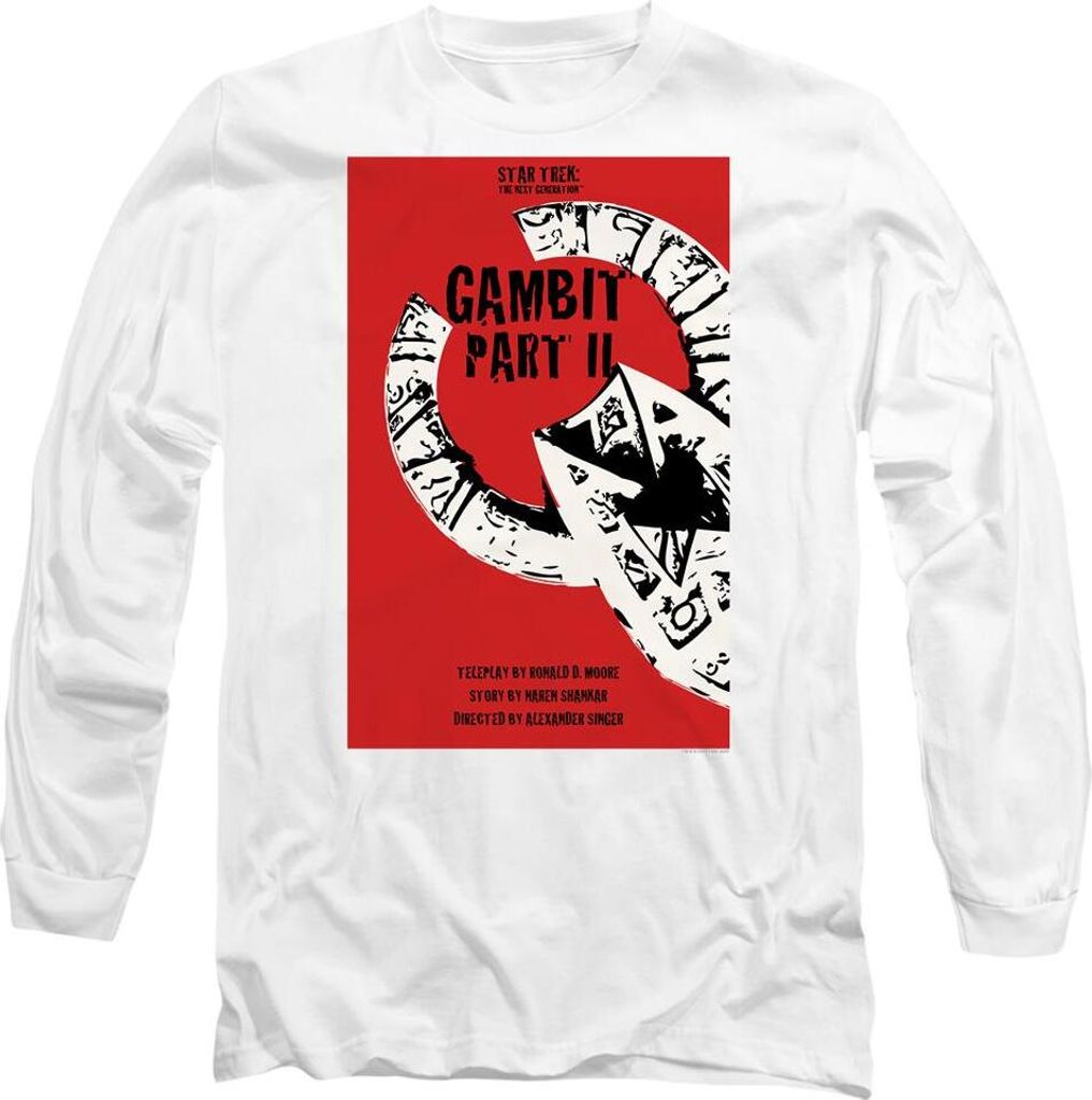 Star Trek - "The Next Generation Season 7 Episode 5" T-Shirt für Herren/Damen Uni TV10099 (M) (Weiß)