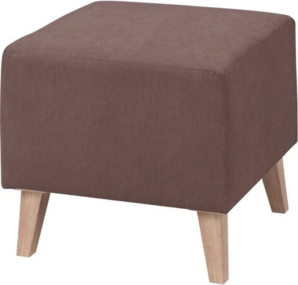 Pouf ODIN - marrone / gambe san remo chiaro