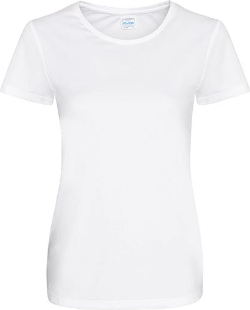 Just Cool JC025 | Damen Cool Smooth T / USF 30+ - Farbe: Arctic White - Größe: XS