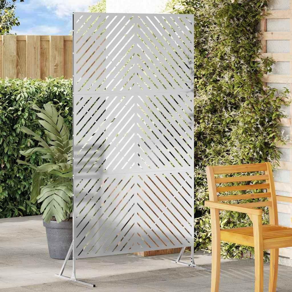 vidaXL Ochranná clona, 100 x 50 x 180 cm, pozinkovaná oceľ, Obrázok produktu 